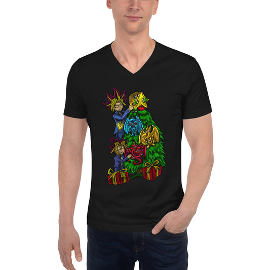Merry-X-Mas-Oh!!! Unisex V-Neck