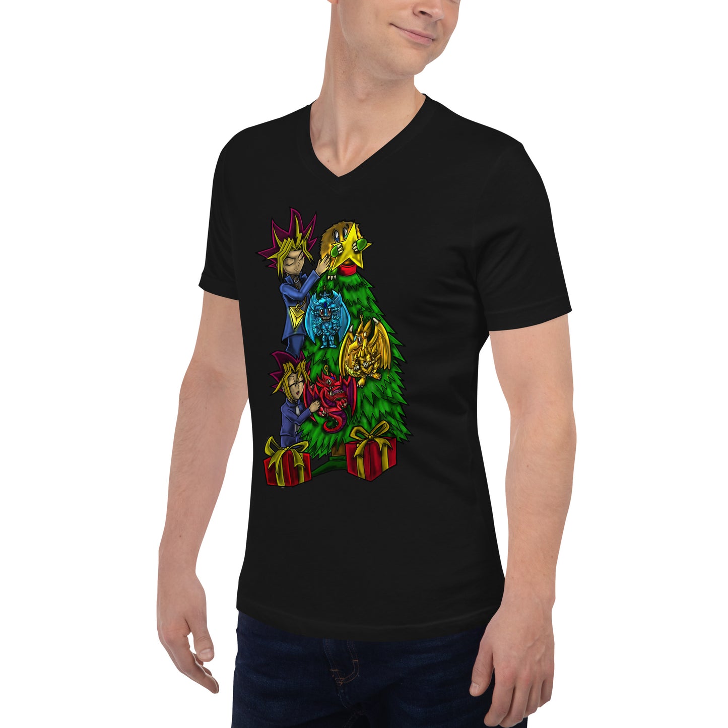 Merry-X-Mas-Oh!!! Unisex V-Neck